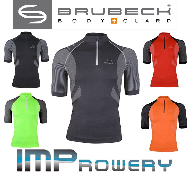 Koszulka rowerowa unisex z krótkim rękawem BRUBECK