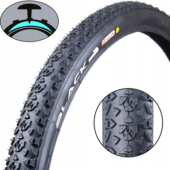 OPONA ROWEROWA 29x2,00 (50-622) - gęsty oplot 60 TPI