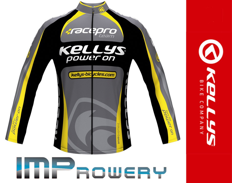 Bluza rowerowa KELLYS PRO Team długi rękaw XXL