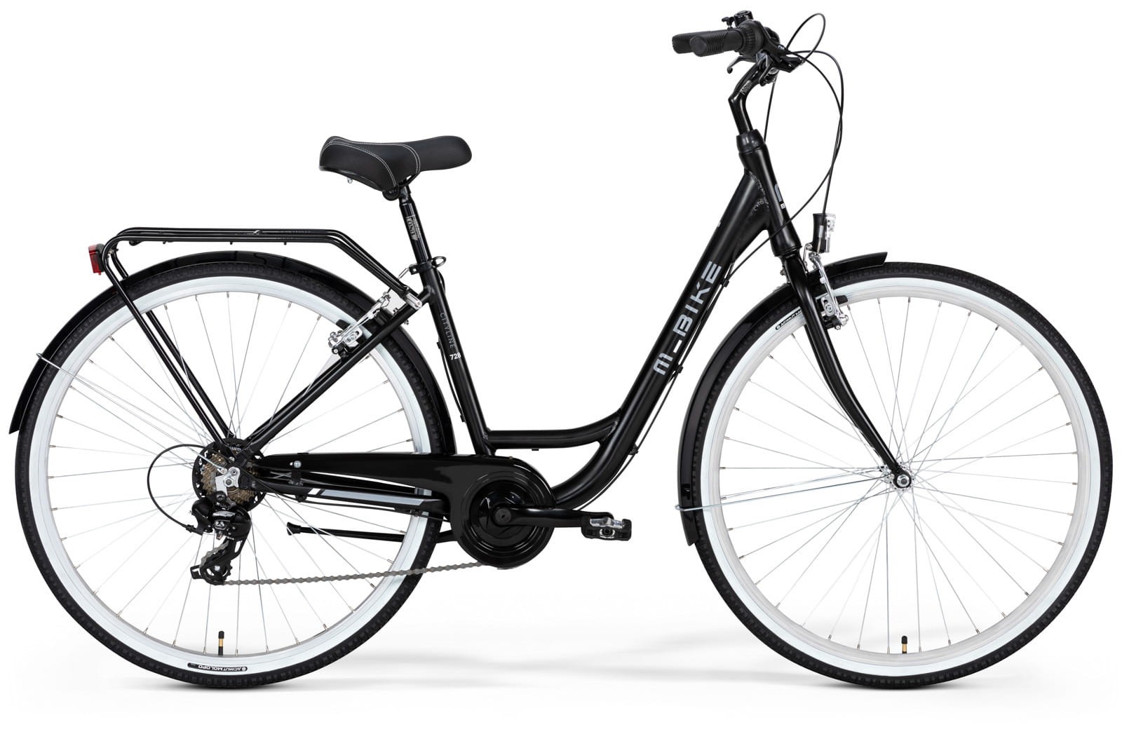 Rower M-BIKE CITYLINE 728 43cm MATT BLACK