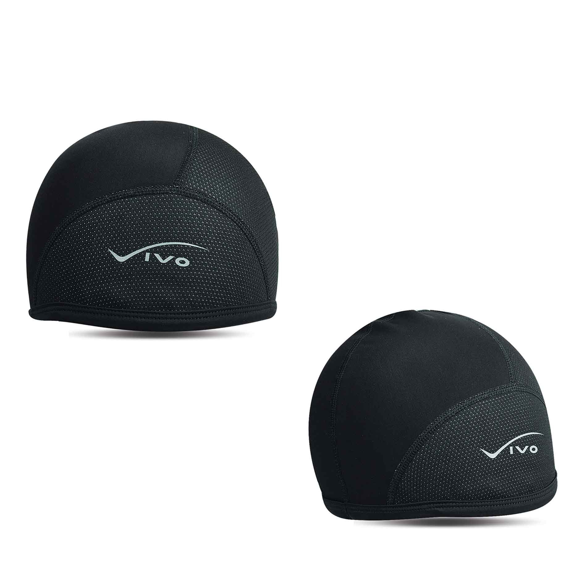 Czapka rowerowa pod kask Vivo SB03-3026 L/XLczarna