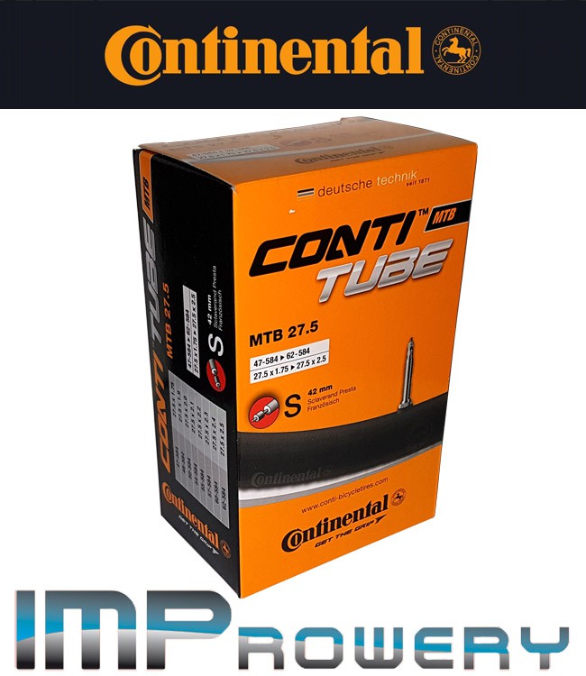 Dętka CONTINENTAL MTB 27.5 x 1.75 do 2.5 Presta