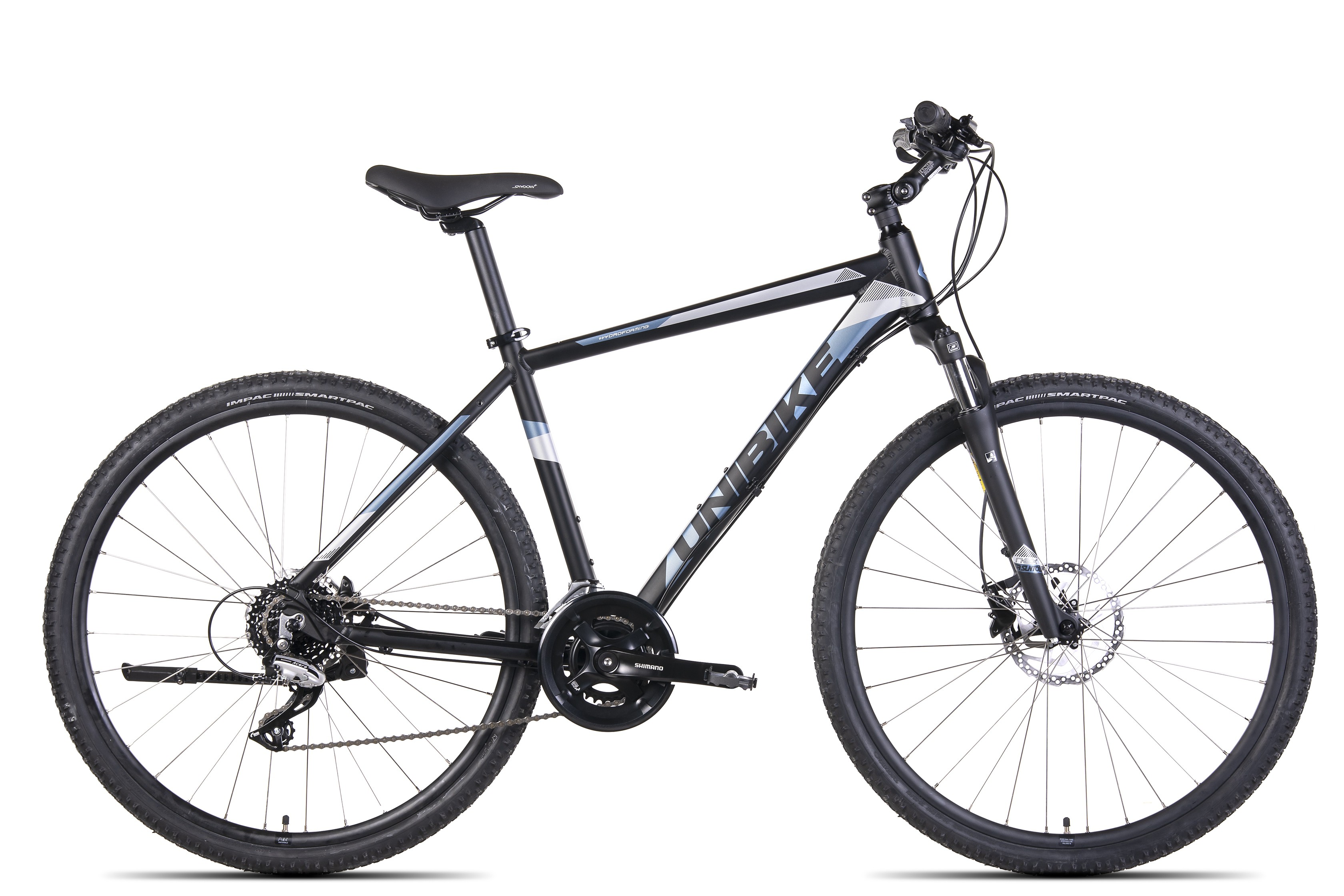 ROWER UNIBIKE FLASH/M-19 męski /CZARNO-GRAFITOWY 