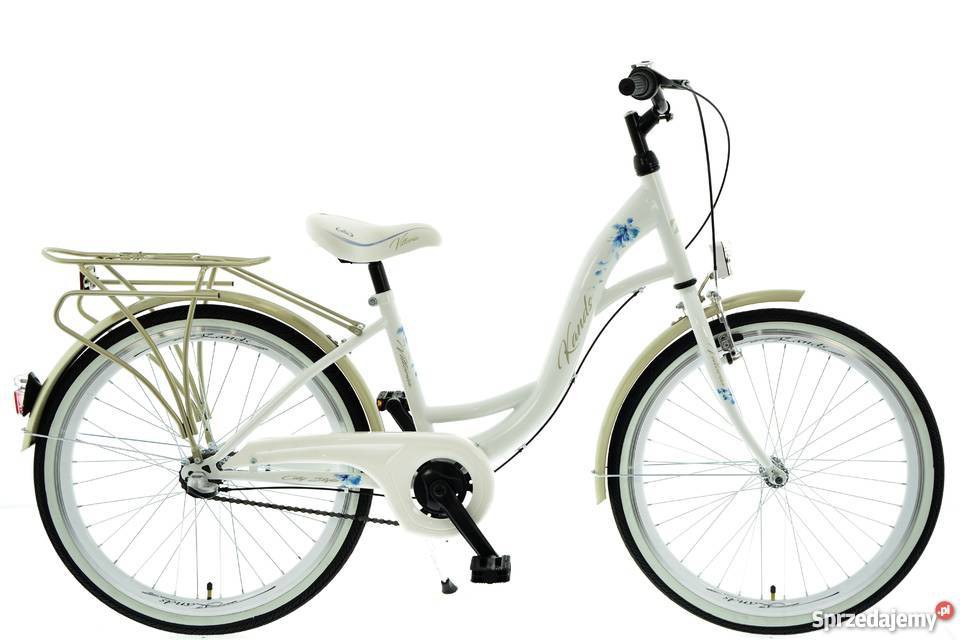 Rower Kands 24" VITTORIA 3BN CTB biało-platynowy