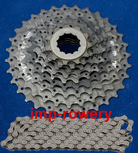 Zestaw SHIMANO ALIVIO kaseta HG30-9 + łańcuch SHIMANO HG53