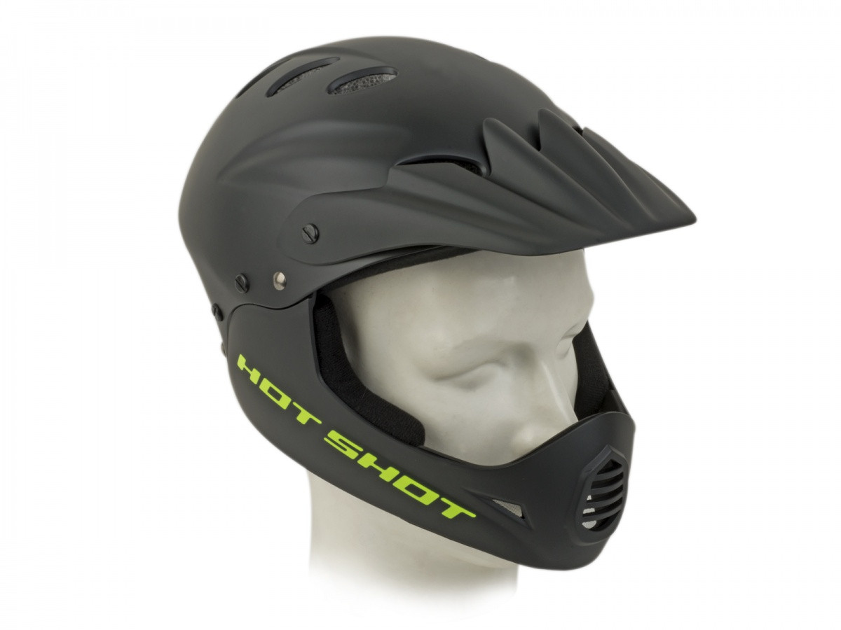 Kask AUTHOR HOT SHOTXS czarny mat 