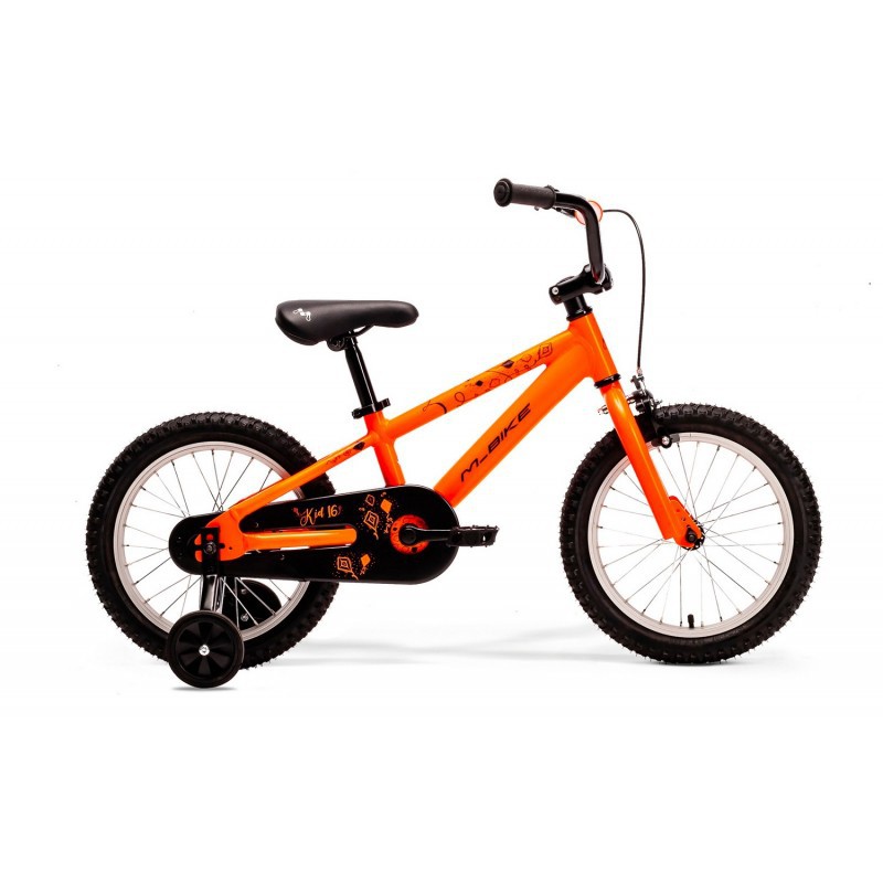Rower Merida M-BIKE 16 8" NEON   ORANGE/BLACK  KITE