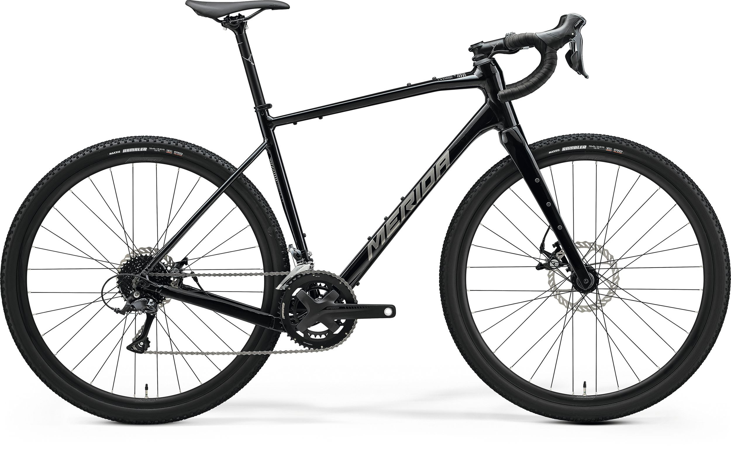 Rower Merida SILEX 200 M(52) Black ( GREY/TITAN) GRAVEL
