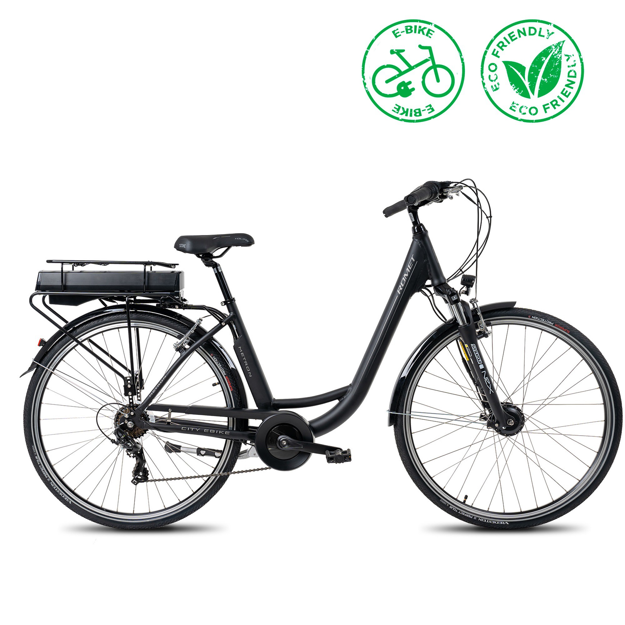 Rower Romet 28" E-Bike Metron CZARNY