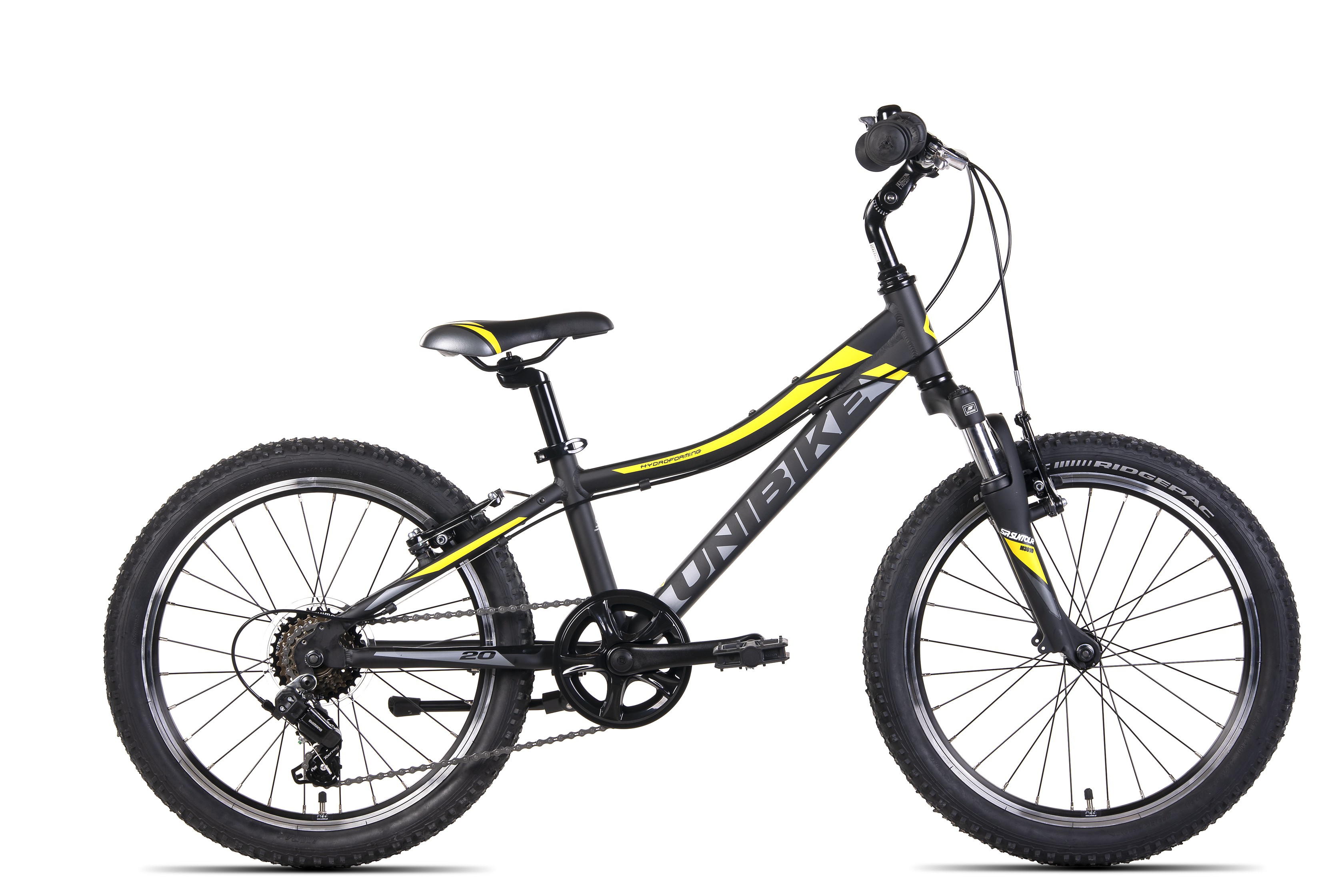 Rower Unibike PILOT 10/czarno-żółty kolekcja 2021r.