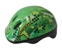 Kask ochronny dziecięcy Happy S (48-52) Star Green 