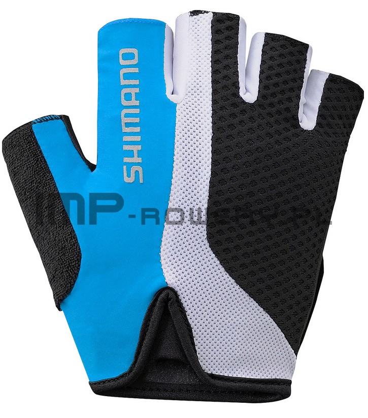Rękawiczki rowerowe SHIMANO TOURING nebieskie