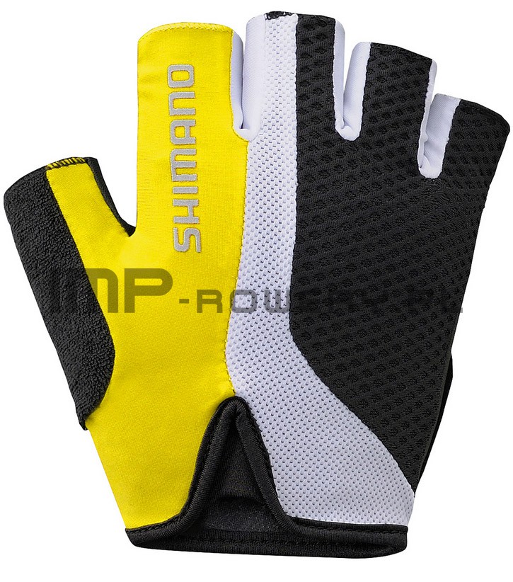 Rękawiczki rowerowe SHIMANO TOURING żółte
