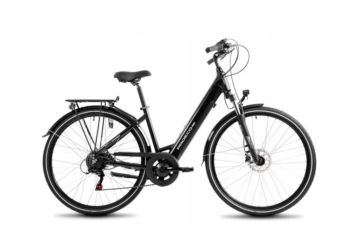 Rower Romet 28" E-Bike PROECO WAVE BF 1,0 R 17 M"  504wh grafitowy
