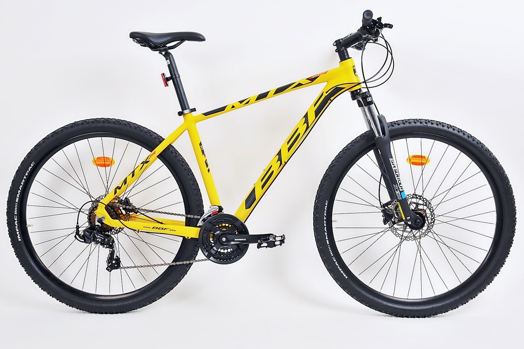 Rower MTB 29 BBF 1/MTX1.7/FGDiT/TX500-21 53" żółto-czarny mat 
