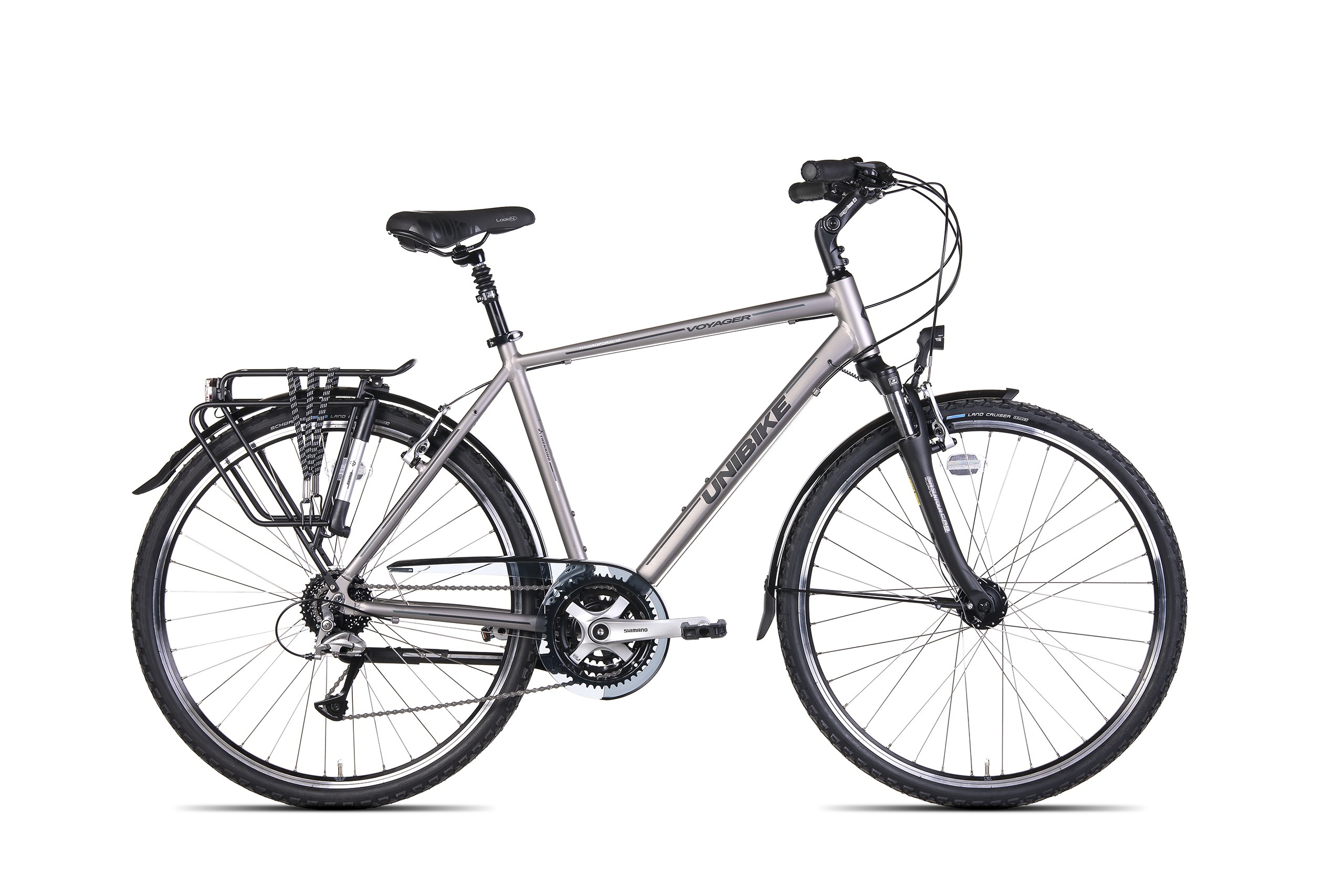 Rower UNIBIKE VOYAGER/Męski-19/Grafitowy 