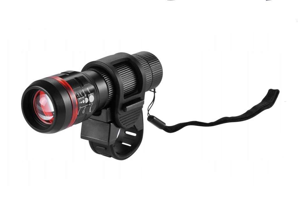 LAMPKA ROWEROWA PRZEDNIA ALUMINIOWA JY-359-2 (3W)