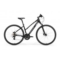 Rower Merida CROSSWAY 15-D LADY S(46CM)GLOSSY BLACK[MATT SILVER] 