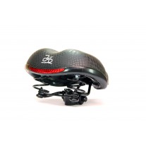 Siodło AZ-92BF-91Jet Selle PANTERKA na sprężynie unisex