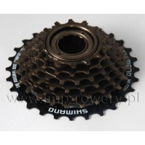 Wolnobieg nakręcany SHIMANO MF TZ21 7 rzędowy