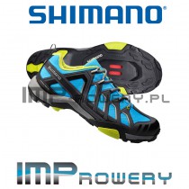 Buty SPD SHIMANO SH-MT34 niebieskie