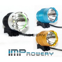 Lampa rowerowa HALOGEN LED CREE XM-L T6 + akumulator Li-Ion (8.4V-640mAh)