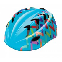 KASK Dziecięcy B-SKIN KIDY PRO ZIGZAG niebieski S 48-52 cm