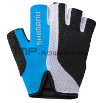 Rękawiczki rowerowe SHIMANO TOURING nebieskie