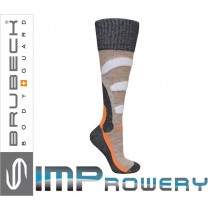 Skarpety narciarskie damskie BRUBECK SKI FORCE