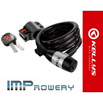 Zapięcie rowerowe KELLYS  RECOIL 150cm z uchwytem mocującym 