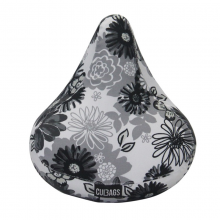 Pokrowiec na siodło A.100 MEADOW Black-Grey