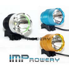 Lampa rowerowa HALOGEN LED CREE XM-L T6 + akumulator Li-Ion (8.4V-640mAh)