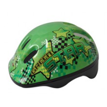 Kask ochronny dziecięcy Happy S (48-52) Star Green 