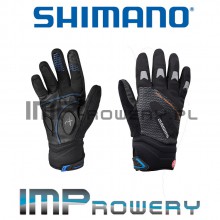 RĘKAWICZKI ZIMOWE SHIMANO Windstopper Thermal - czarne