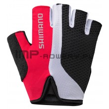 Rękawiczki rowerowe SHIMANO TOURING czerwone