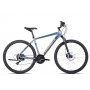 ROWER UNIBIKE FLASH/M-21/ męski GRAFITOWO-NIEBIESKI