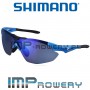 Okulary SHIMANO CE-S40R-L NIEBIESKIE OPRAWKI